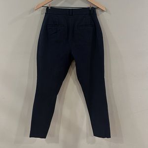 Banana Republic navy Curvy Sloan trouser
